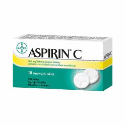 Aspirin C 400mg/240mg 10 umivch tablet