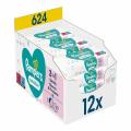 Pampers Sensitive vlhen ubrousky Box 12 x 52 ks