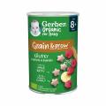 Gerber Organic kupky s malinou a bannem 35g