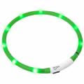 LED sv�teln� obojek zelen� obvod 20-75cm