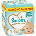 Pampers Premium Care 1 newborn - 156 ks (2-5 kg)