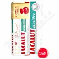 Lacalut Sensitive zubn pasta 75ml+dentln ni