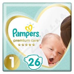Pampers Premium Care Pack S1 Newborn 26ks