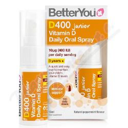 BetterYou D400 junior vit.D Daily Oral Spray 15ml
