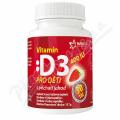 Vitamín D3 400IU pro dìti - jahoda tbl.30