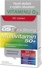 GS Extra Strong Multivitamin 50+ tbl.30 2021 ÈR/SK