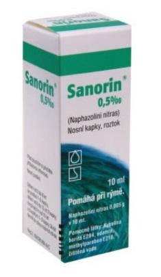 Sanorin 0,5mg/ml nosn kapky 10ml