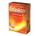 Celaskon 500 mg èervený pomeranè šumivé, 30 tbl.