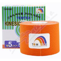Tejp. TEMTEX kinesio tape oranov 5cmx5m