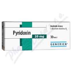Pyridoxin tbl. 30 Generica