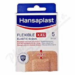 Hansaplast Flexible XXL elast.nplast 6x9cm 5ks
